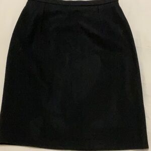 Vintage Etam Elegant Black Skirt
